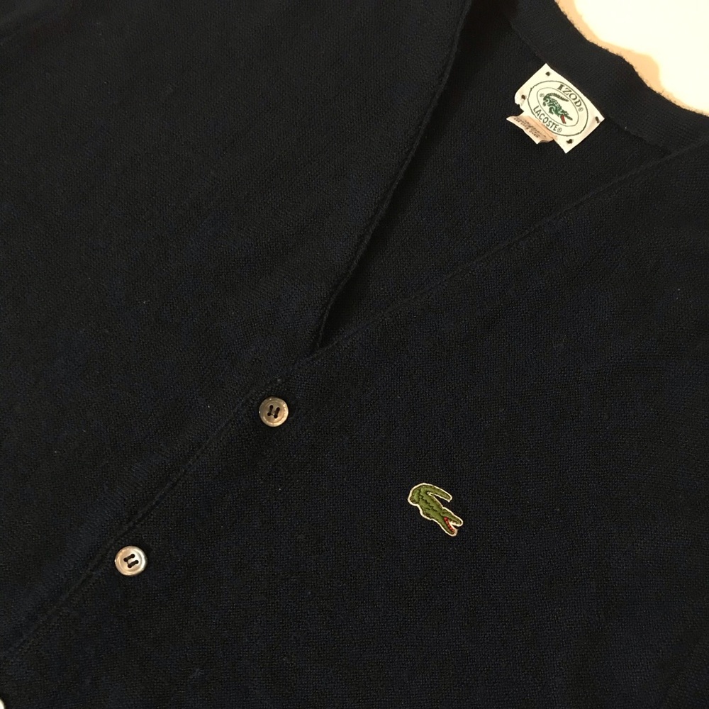 Vintage Lacoste Cardigan Sweater